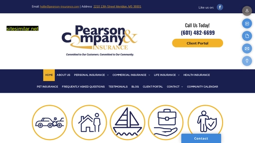 pearson-insurance.com alternative sites