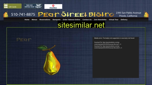 pearstreetbistro.com alternative sites