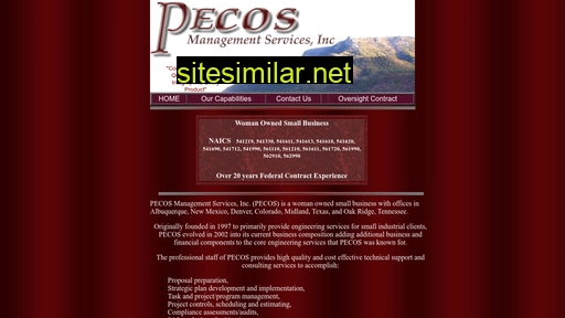 pecosmanagement.com alternative sites