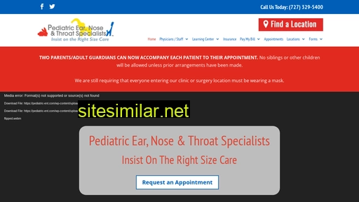 pediatric-ent.com alternative sites