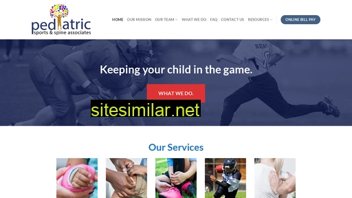 pediatricsportsandspine.com alternative sites