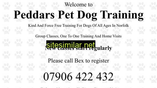 peddarsdogtraining.com alternative sites