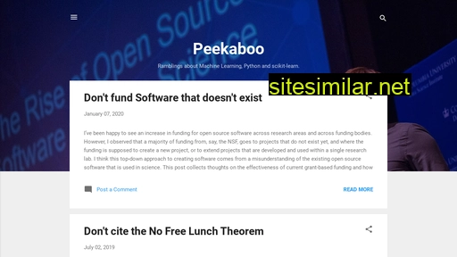 peekaboo-vision.blogspot.com alternative sites