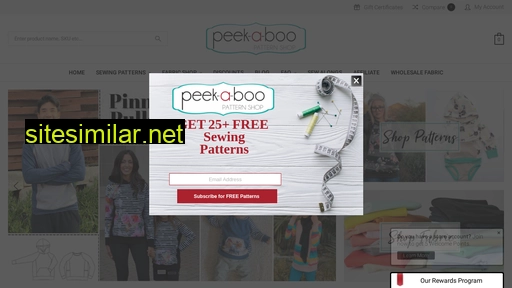 peekaboopatternshop.com alternative sites