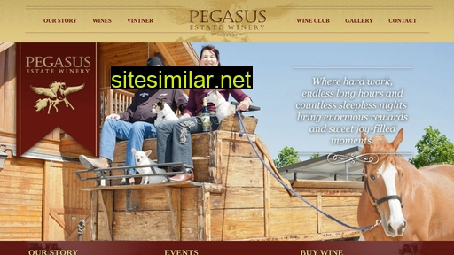 Pegasusestatewinery similar sites