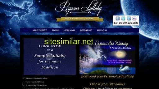 Pegasuslullaby similar sites