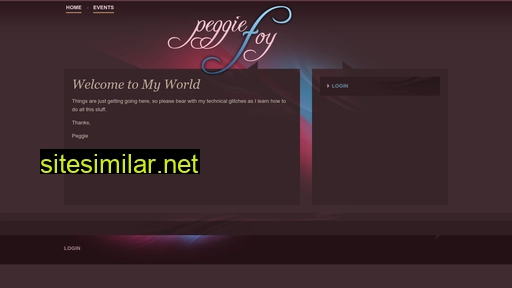 peggiefoy.com alternative sites