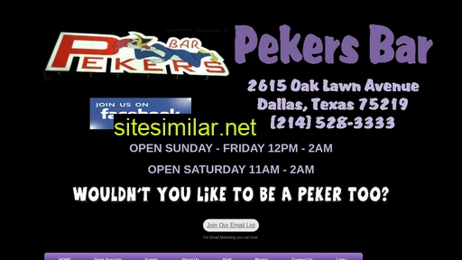 Pekersbar similar sites