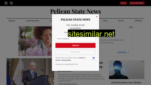 Pelicanstatenews similar sites