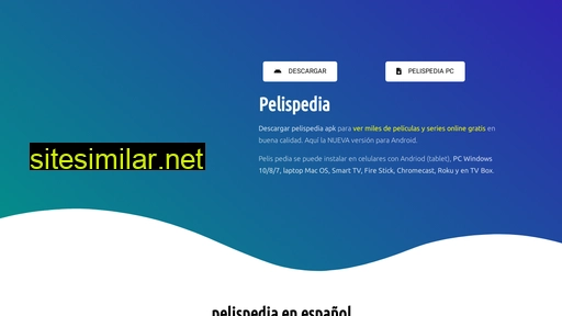 pelispediaapk.com alternative sites