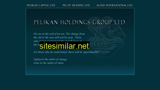 Pelikangroup similar sites