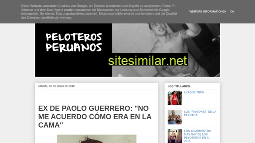 peloterosperuanos.blogspot.com alternative sites
