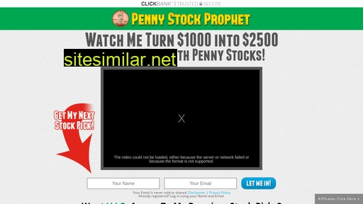 pennystockprophet.com alternative sites