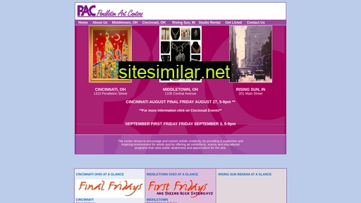 pendletonartcenter.com alternative sites