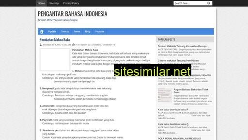 pengantar-bahasa-indonesia.blogspot.com alternative sites