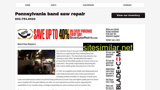 pennsylvaniabandsawrepair.com alternative sites