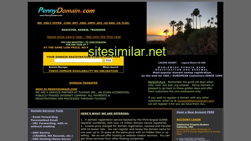 pennydomain.com alternative sites