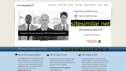 pensionappraisaldesk.com alternative sites