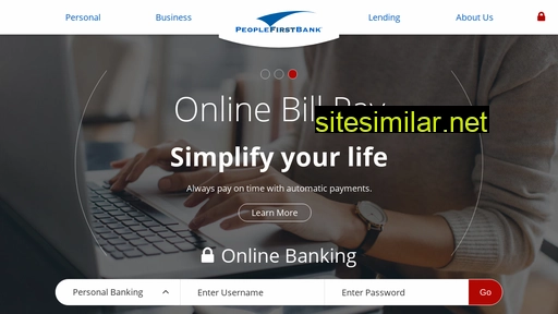 peoplefirstbank.com alternative sites