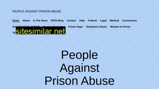 peopleagainstprisonabuse.com alternative sites