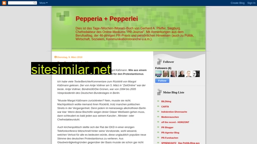 Pepperia similar sites