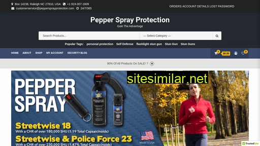 peppersprayprotection.com alternative sites