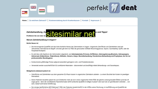 perfektdent.com alternative sites