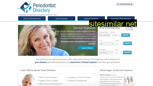 periodontistdirectory.com alternative sites