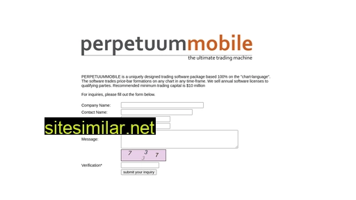 perpetuummobile.com alternative sites