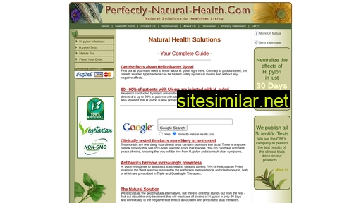perfectly-natural-health.com alternative sites