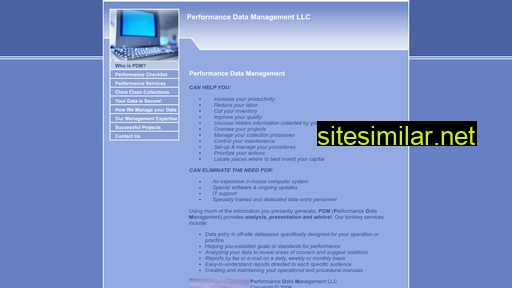 performancedatamanagement.com alternative sites