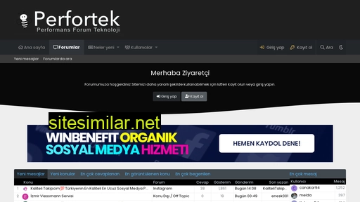 perfortek.com alternative sites