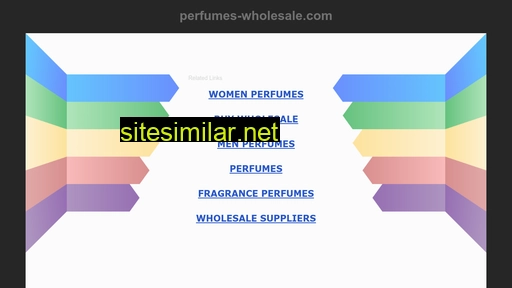 perfumes-wholesale.com alternative sites