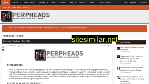 perpheads.com alternative sites