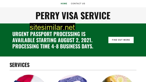 Perryvisaservice similar sites
