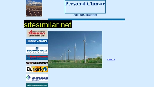 Personalclimate similar sites