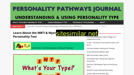 personalitypathways.com alternative sites