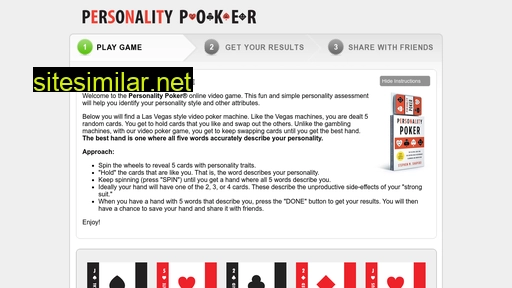 personalitypokergame.com alternative sites