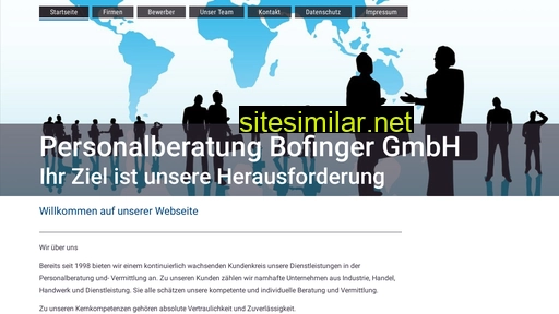 personalvermittlung-bofinger.com alternative sites