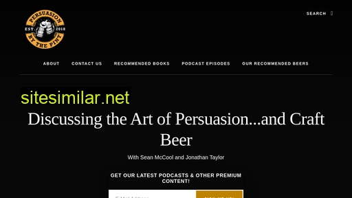 persuasionbythepint.com alternative sites