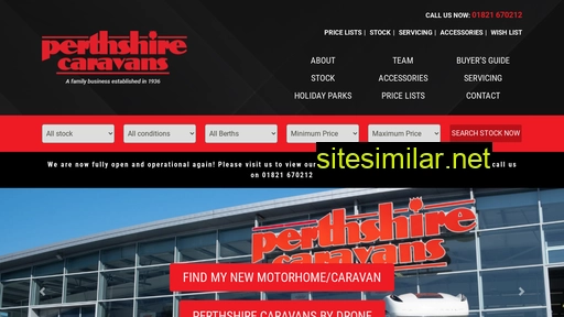 perthshire-caravans.com alternative sites