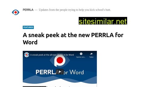 Perrlablog similar sites