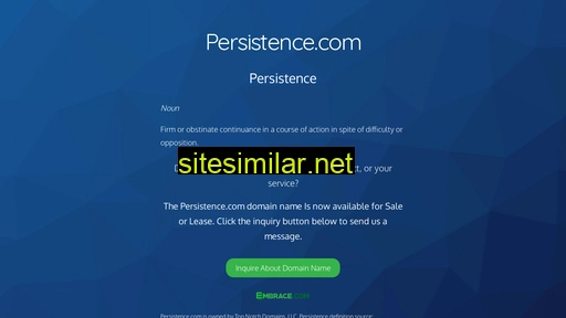 persistence.com alternative sites