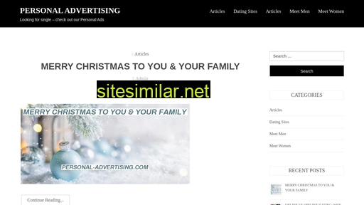 Personal-advertising similar sites