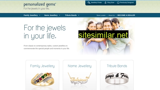 personalizedgems.com alternative sites