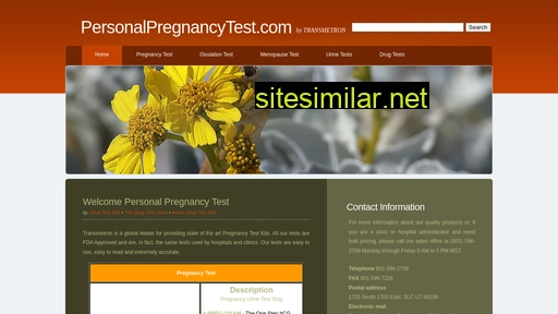 personalpregnancytest.com alternative sites