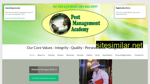 Pestmanagementacademy similar sites