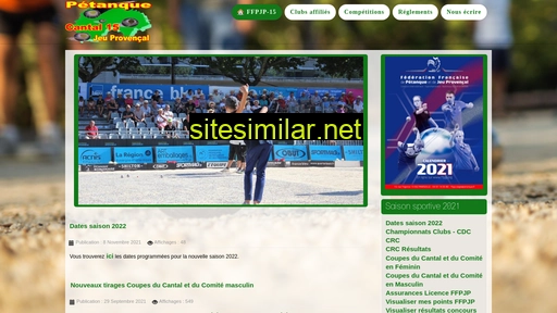 petanque-cantal.com alternative sites