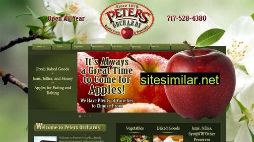 peters-orchards.com alternative sites