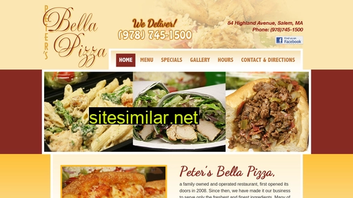 petersbellapizza.com alternative sites